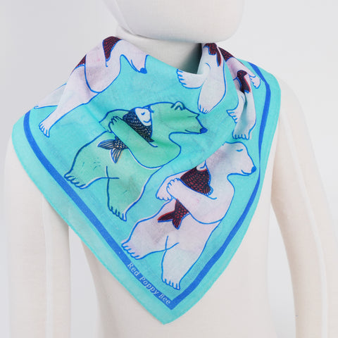 Polar Bear Cotton Bandana