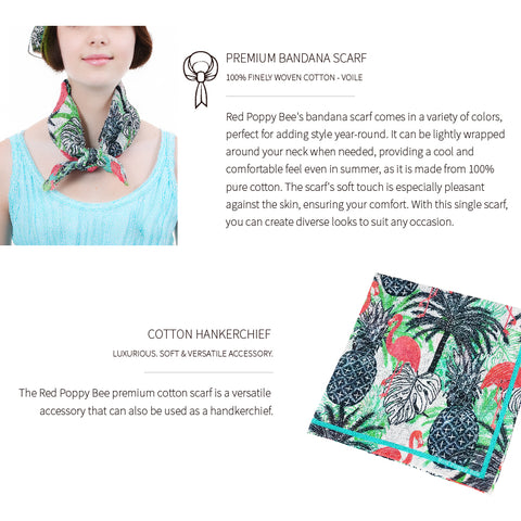 Flamingo Cotton Bandana