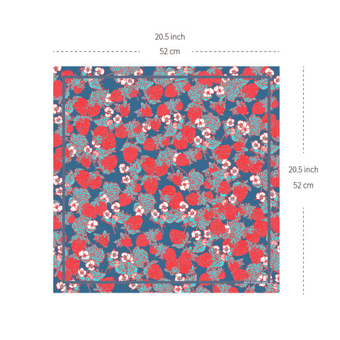 Strawberry Cotton Bandana