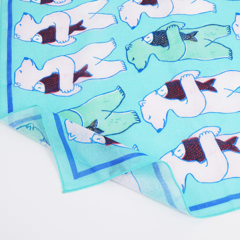 Polar Bear Cotton Bandana