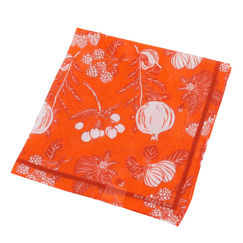 Mixed Berries Cotton Bandana
