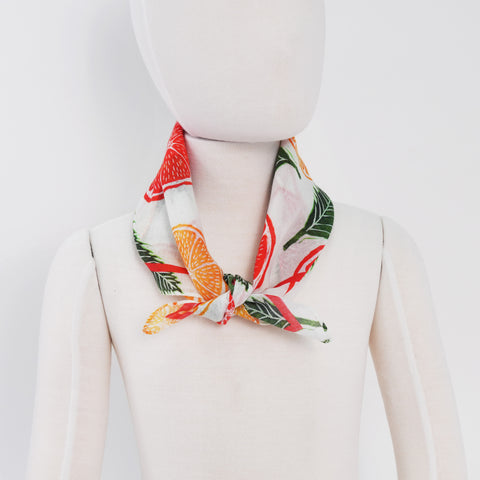 Grapefruit Orange Cotton Bandana