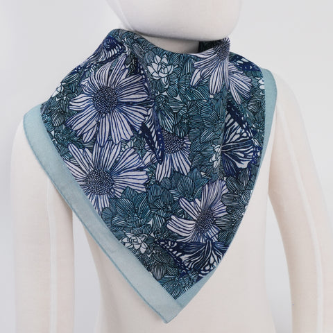 Daisy Butterfly Cotton Bandana