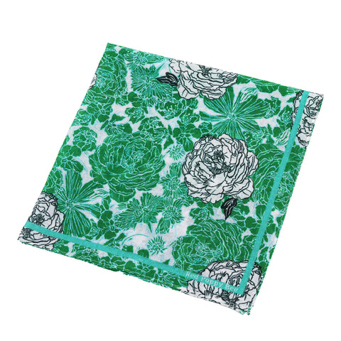 Peony Cotton Bandana