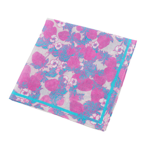 Soft Strawberry Cotton Bandana