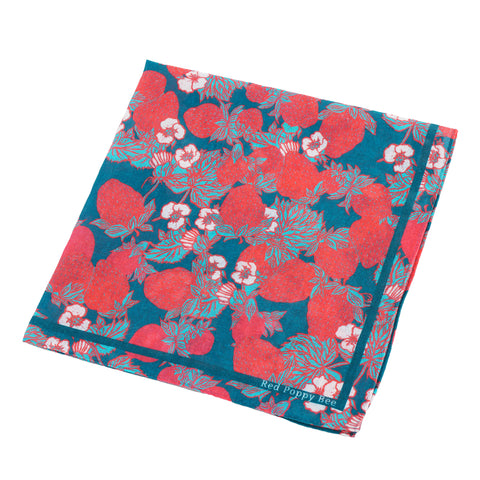 Strawberry Cotton Bandana